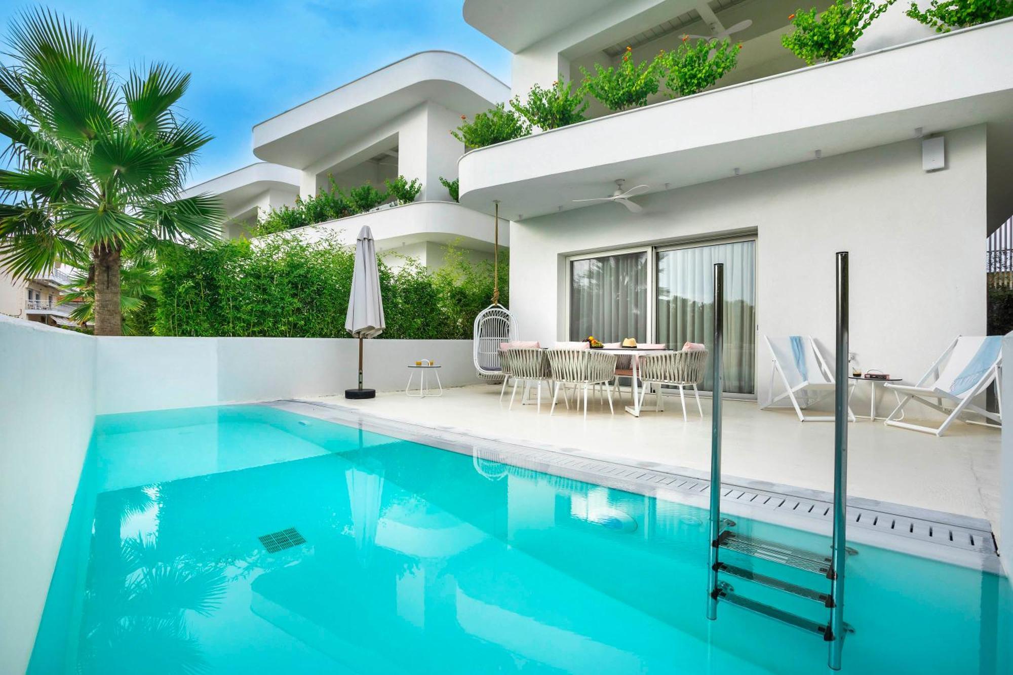 Cocoοns Luxury Suites & Villas Фурка Екстериор снимка